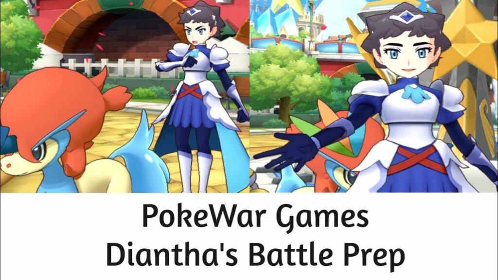 Pokemon Masters (Story Event) - PokeWar Games: Diantha's Battle Prep