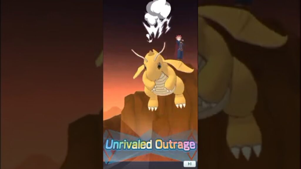 Pokemon Masters Ex - Dragonite Mega Skill