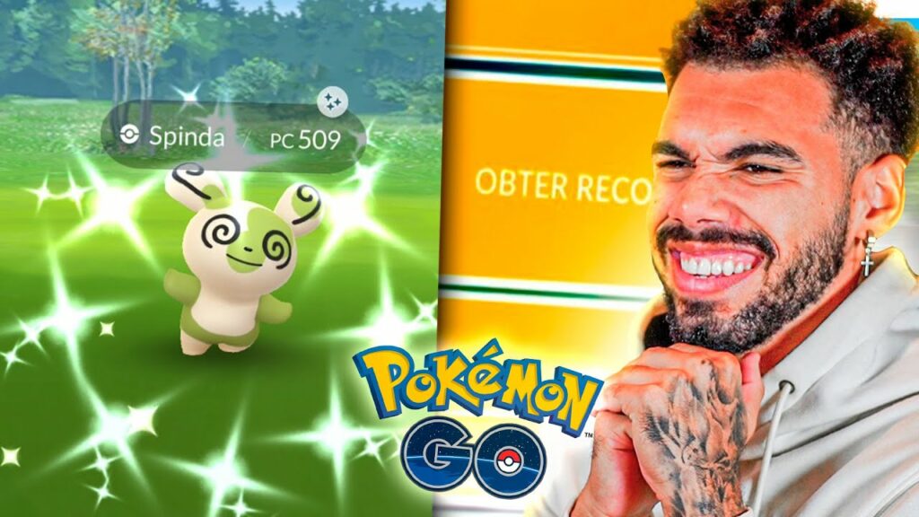 PEGUEI O SPINDA SHINY MAIS RAPIDO DO QUE EU ESPERAVA - POKEMON GO | Cris |