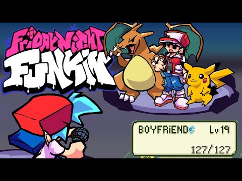Friday Night Funkin' - V.S. Red [Pokemon Master] - FNF MODS [HARD]
