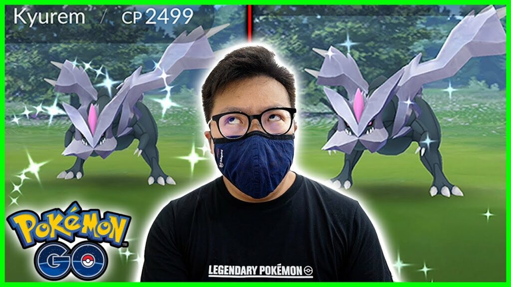 Catching My 1st Ever Shiny Kyurem in Pokemon GO