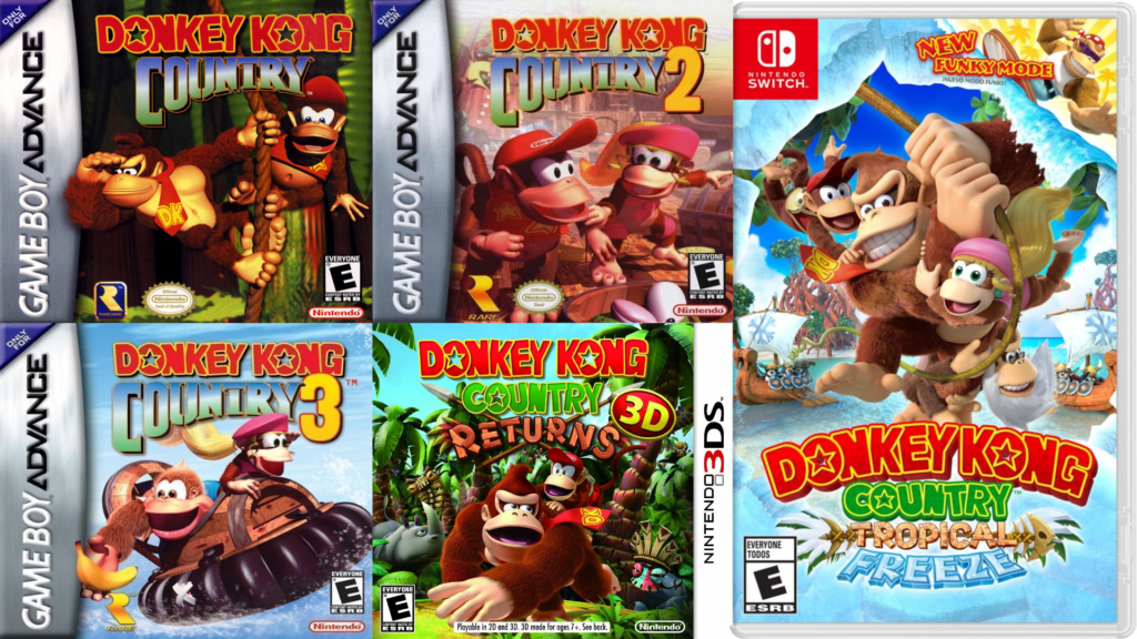 Fun fact - with Tropical Freeze getting a Switch release, every single DKC game has now gotten a handheld port