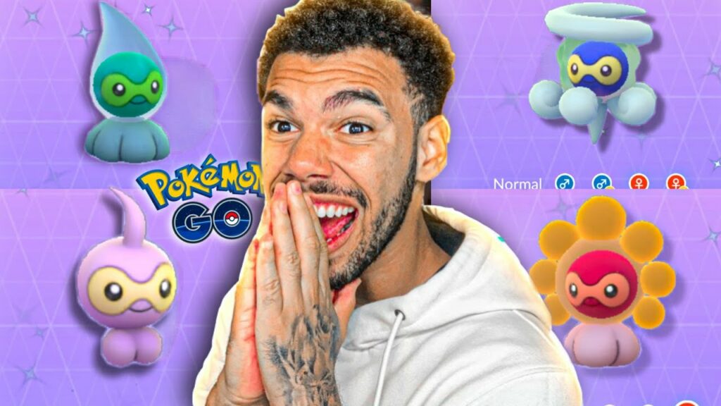 REGISTREI TODAS AS 4 FORMAS DE CASTFORM & CLIMA MAIS RARO DO JOGO - POKEMON GO | Cris |