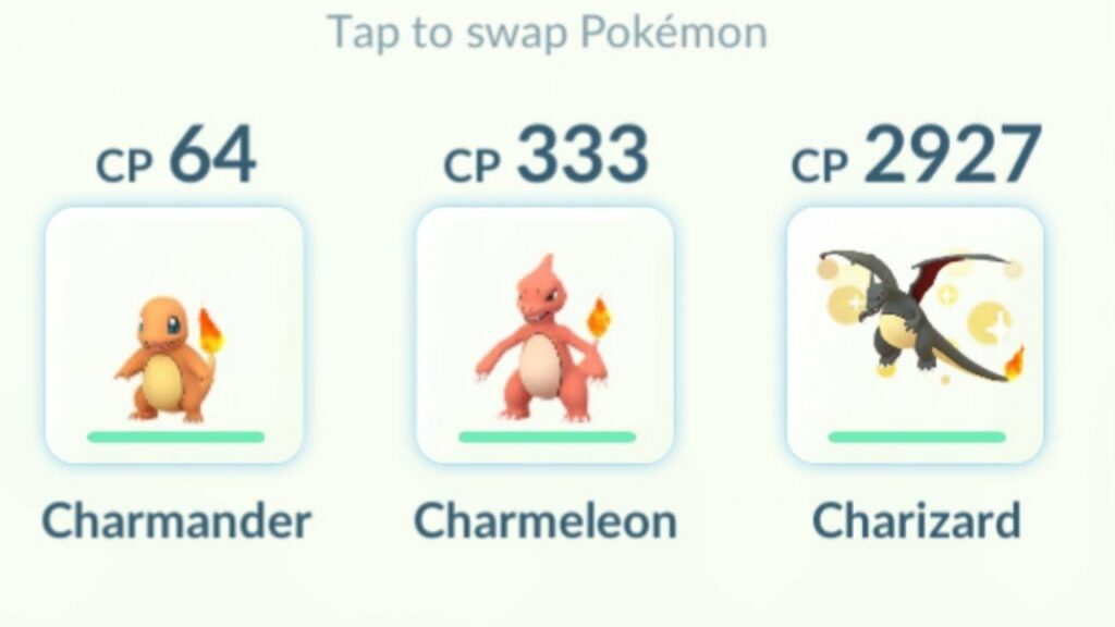 Pokemon Go but I can only use Charmander Evolution Line!