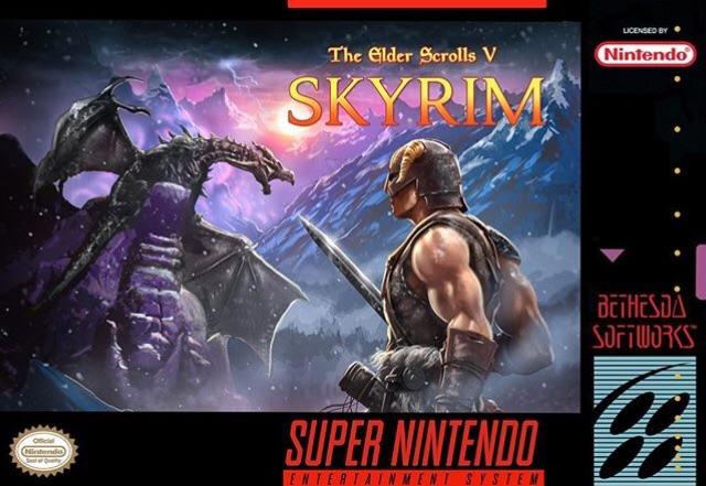 Bethesda Instagram posted this in honor of the SNES Classic Edition release.