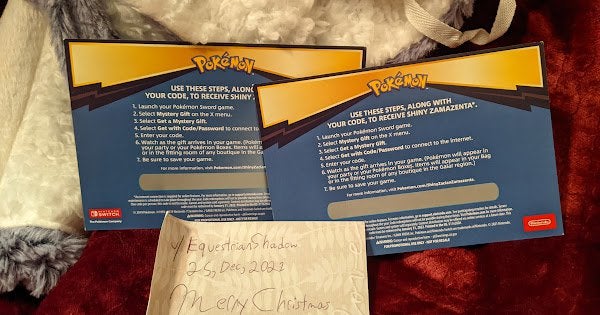 Giveaway for a shiny Zamazenta in Pokémon Sword! Worldwide!