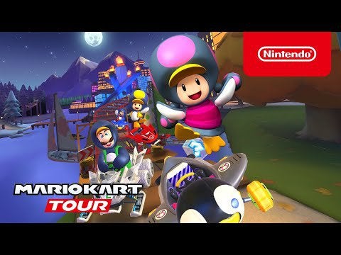 Mario Kart Tour - Penguin Tour Trailer