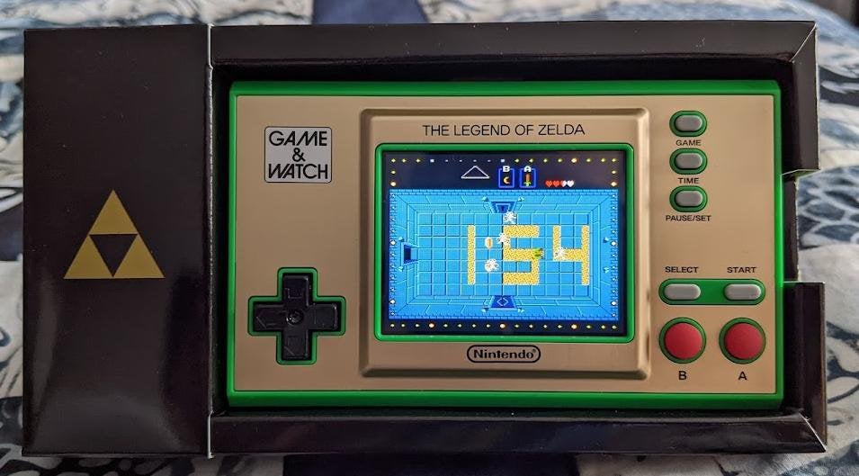 This little guy ended up being even cooler than I expected! | Game & Watch: The Legend of Zelda