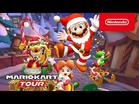 Mario Kart Tour - Holiday Tour Trailer (2021)