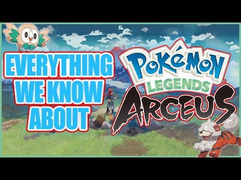 Everything we know about Pokemon Legends: Arceus