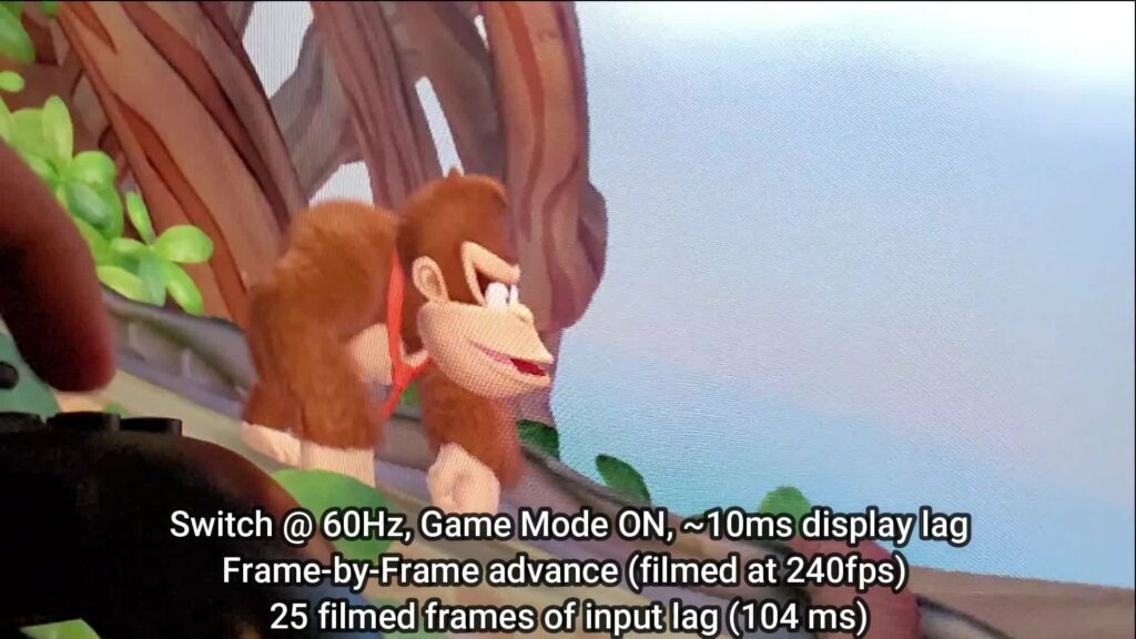 Was wondering why DK Tropical Freeze felt so sluggish and controlled so poor; unfortunately the input lag is quite bad when tested..