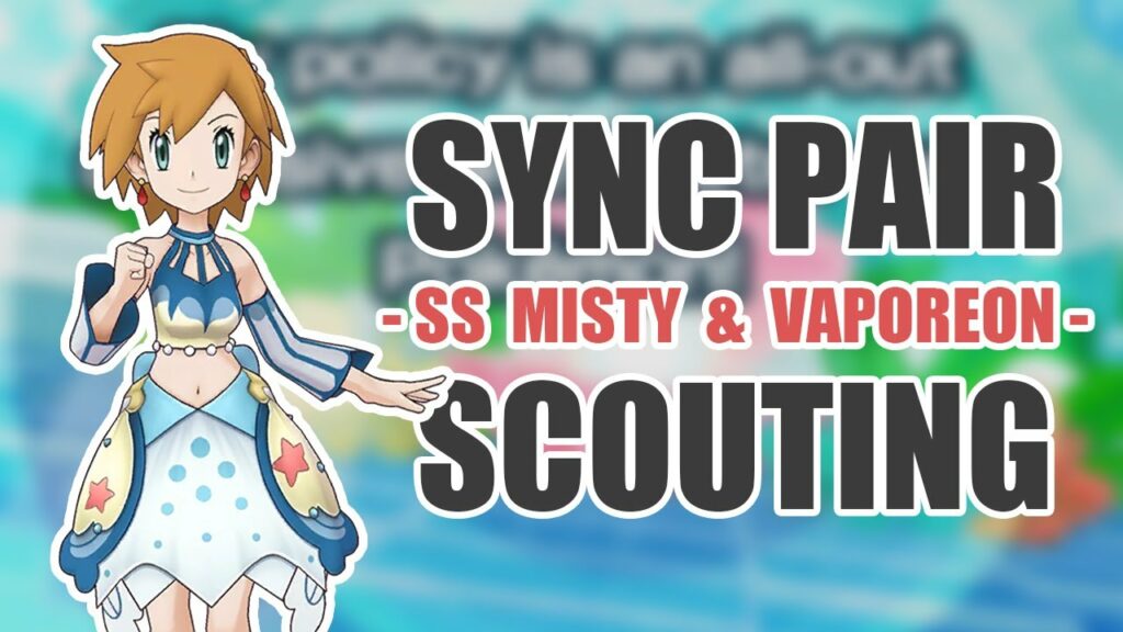 [Pokemon Masters EX] LET'S GET SYGNA SUIT MISTY! | Sync Pair Scout - Sygna Suit Misty & Vaporeon