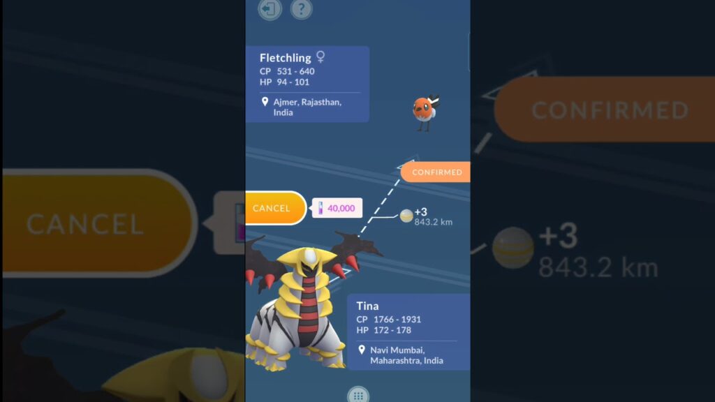 MOST RIDICULOUS TRADE I HAVE EVER DONE IN POKEMON GO.... #gbl #PokemonGo