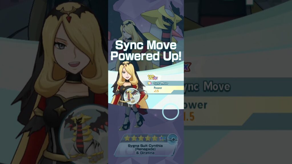 6 Star EX Style Received | SS Cynthia & Giratina | Pokemon Masters EX.