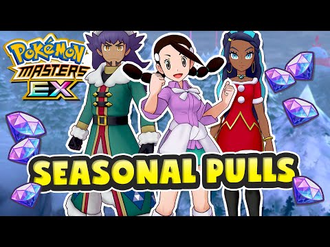 BEST Winter Pulls! Holiday Leon and Nessa, Galar | Pokemon Masters EX