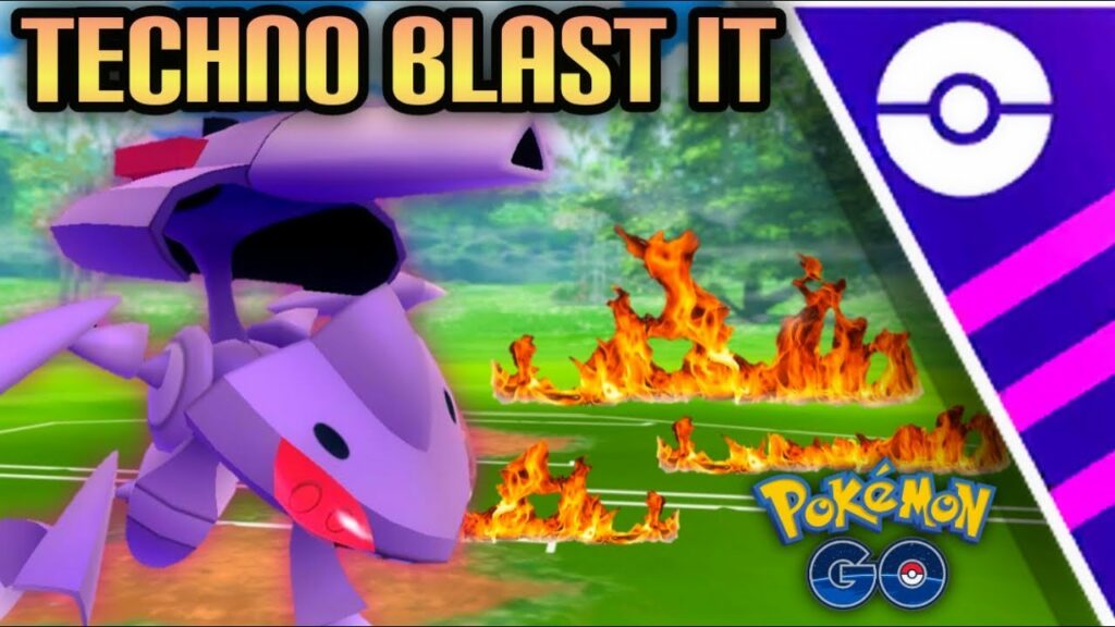 Genesect Techno Blast the Master GO Battle League in Pokemon GO // Can one shot the meta
