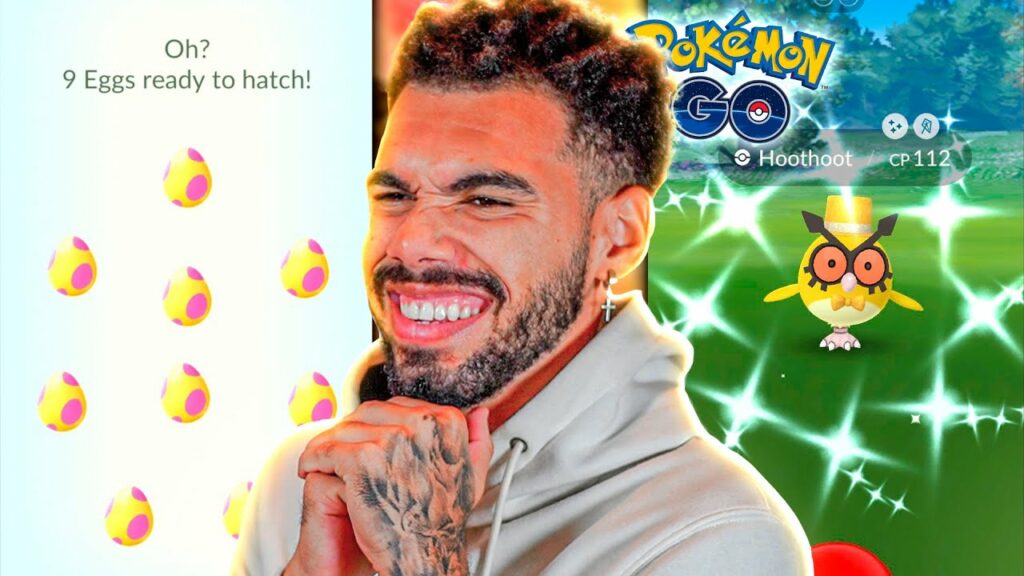 O SHINY QUE APARECE 1 VEZ POR ANO & CHOCANDO OVOS - POKEMON GO | Cris |