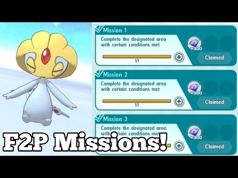 1000 FREE Gems! Uxie Legendary Arena Event Missions (F2P Guide) | Pokemon Masters EX
