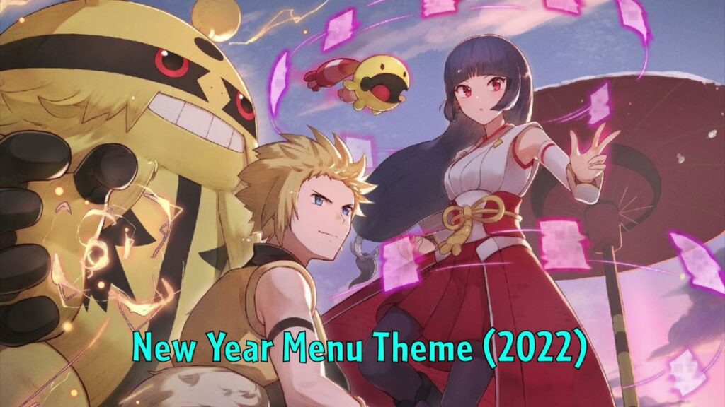 New Years Event 2022 Menu Theme (Pokemon Masters EX)