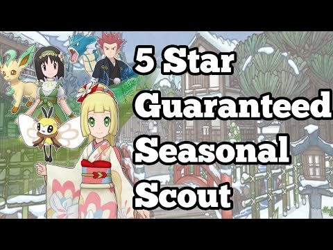 BAITED!!! 5 Star Guaranteed Seasonal Scout | Pokemon Masters EX