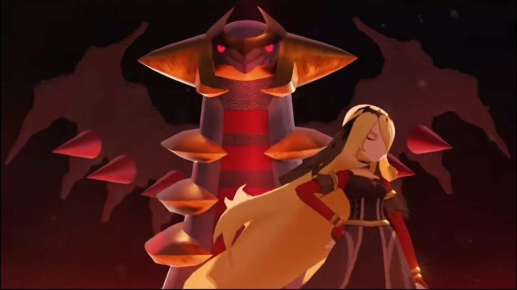 Pokemon Masters EX: 6*EX 3/5 SS Renegade Cynthia & Giratina The Queen Of Shadow