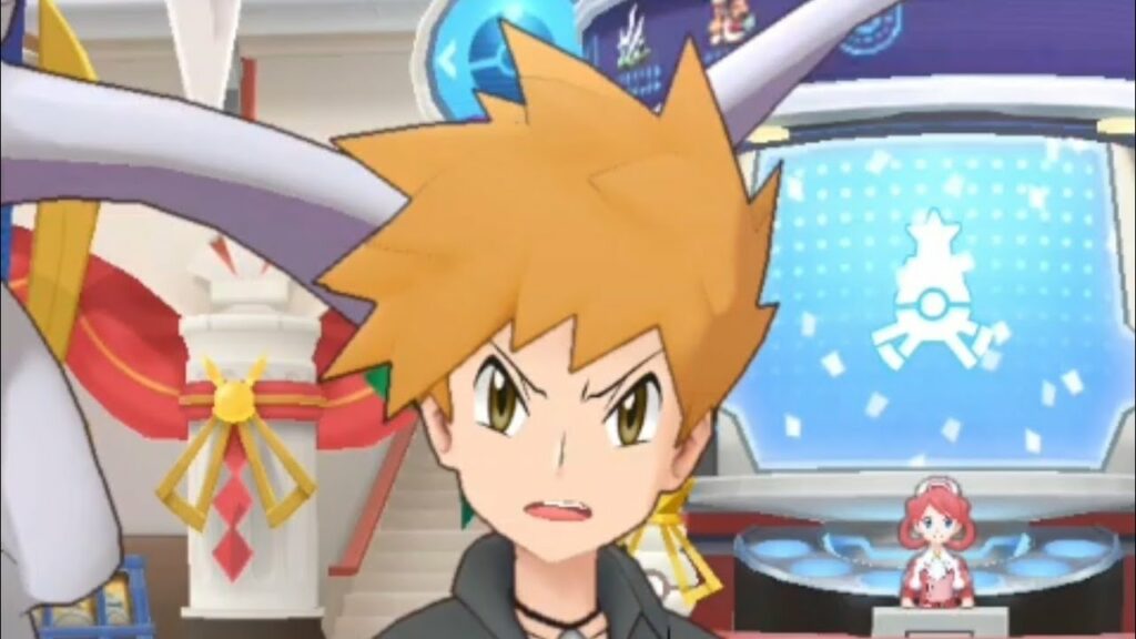 [Pokemon Masters EX] - Blue [Talking about Red]! Competition Only Makes You Stronger And Better !!