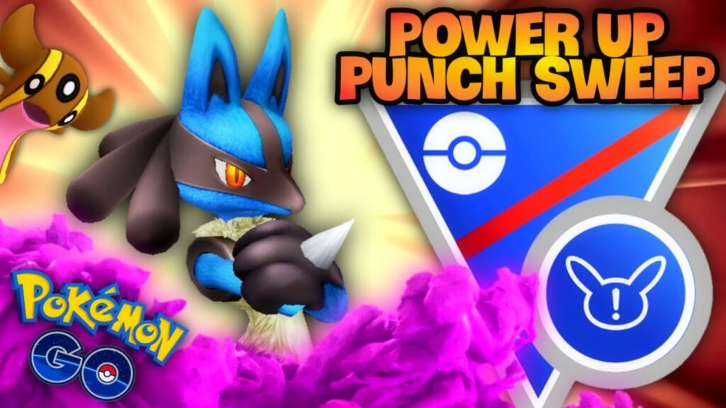 Lucario power up punch sweep in Sinnoh GO Battle League for Pokemon GO //Gastrodon & XL Bastiodon