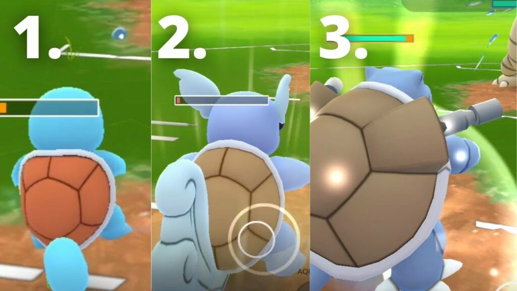 Pokemon Go but I can only use Squirtle Evolution Line!