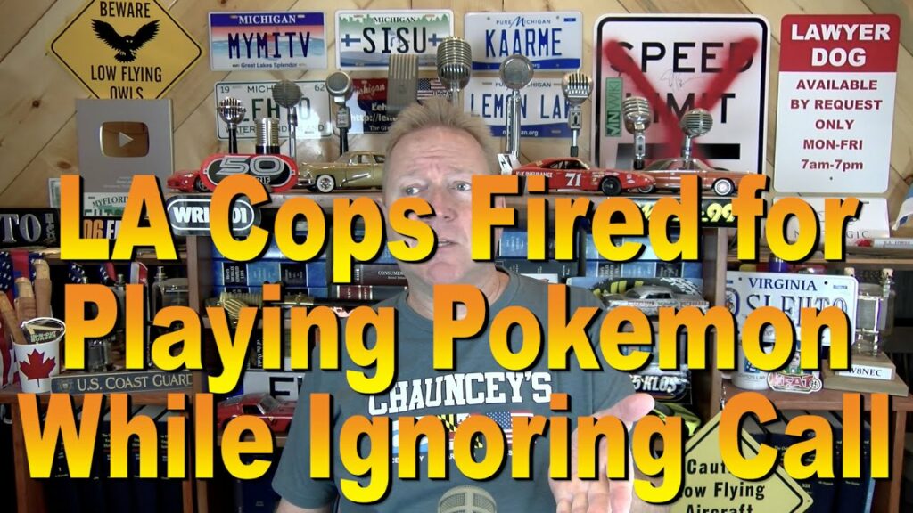 LA Cops Fired for Playing Pokemon Go While Ignoring Call