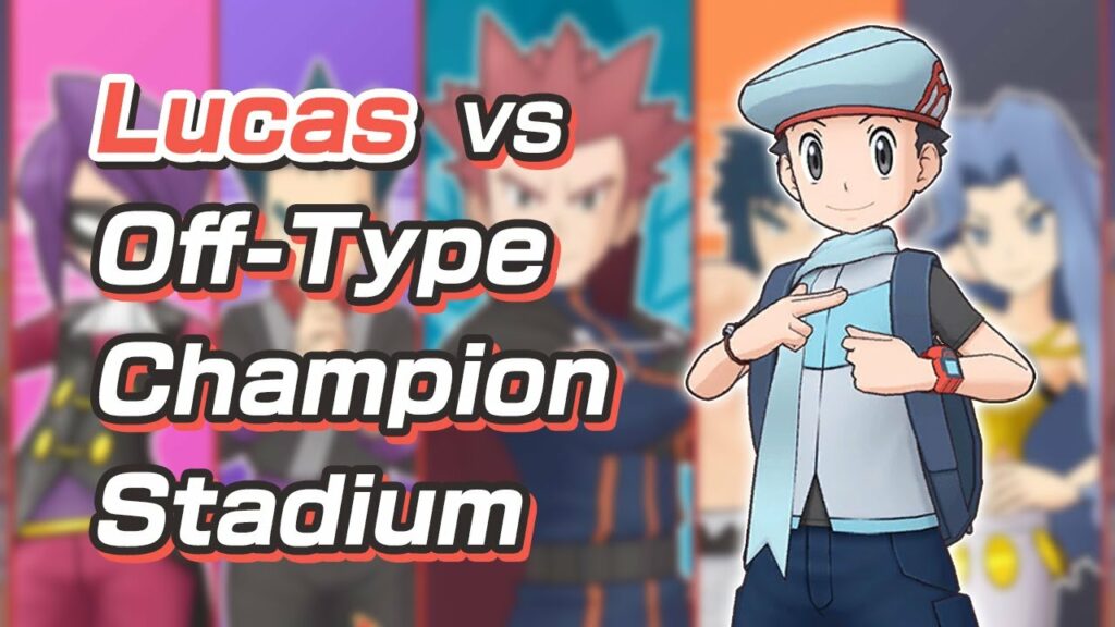 [Pokemon Masters EX] LUCAS ROARS THROUGH OFF-TYPE CHAMPION STADIUM MASTER MODE