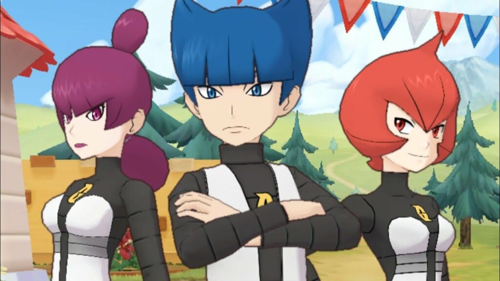 Pokemon Masters EX: Creation Trio Giratina, Dialga & Palkia Defeat Team Galactic Commanders