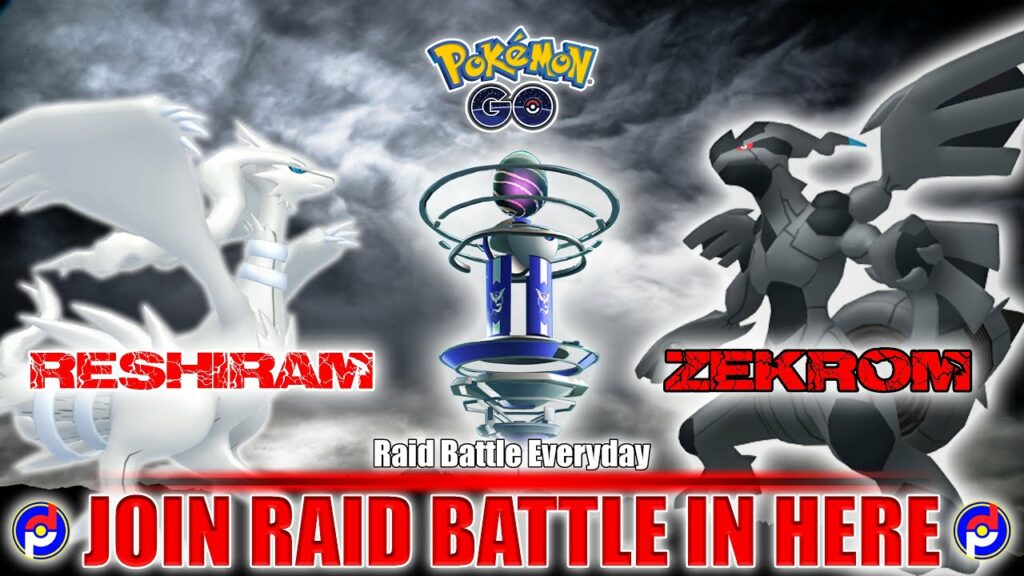 Live Join Raid Battle Pokemon Legendary Reshiram-Zekrom | Pokemon Go 2 Desember 2021