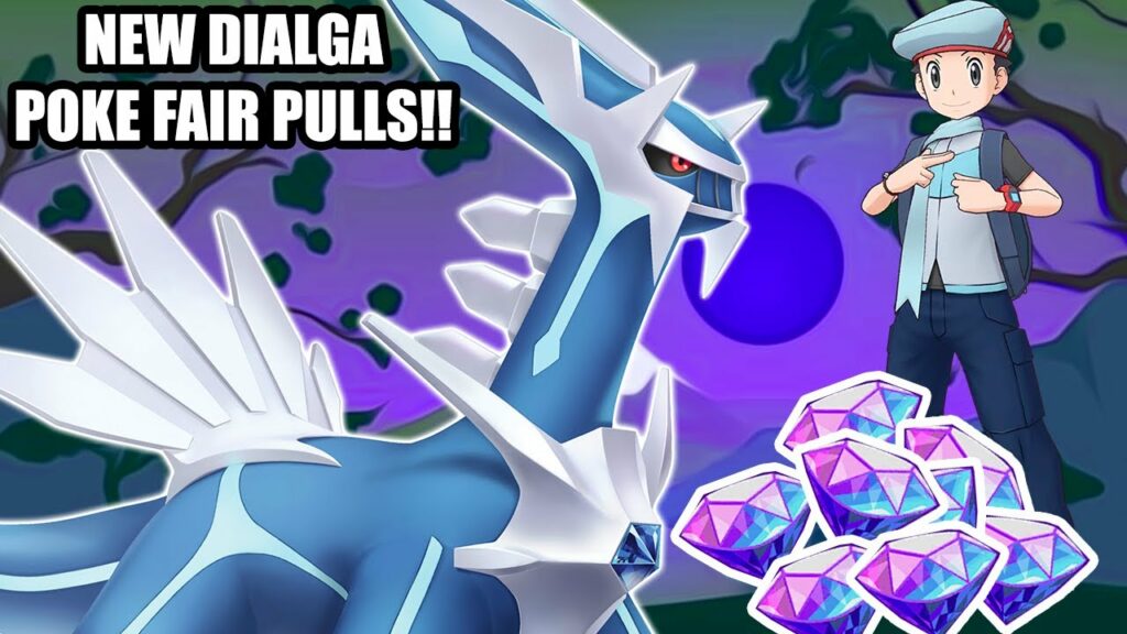 NEW POKE FAIR LUCAS AND DIALGA! Pokemon Masters EX Summons 03