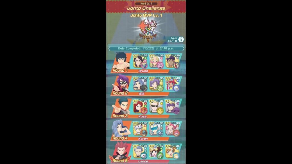 Pokemon Masters - Champion Stadium MM 10000 - F2P friendly (Jan 2022 Week 2)