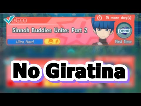 Pokemon Masters EX : Extreme Battle Event | Team Galactic Takedown | Ultra Hard | No Giratina