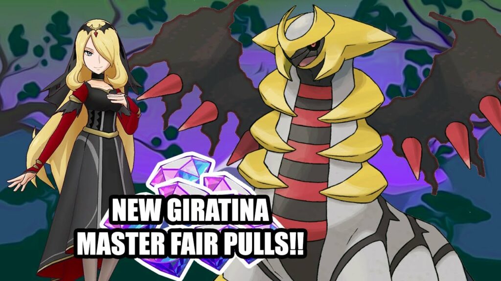 NEW MASTER FAIR CYNTHIA AND GIRATINA ! Pokemon Masters EX Summons 04