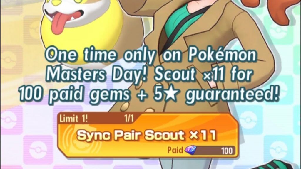 Pokemon masters day banner scout | Pokemon Masters EX
