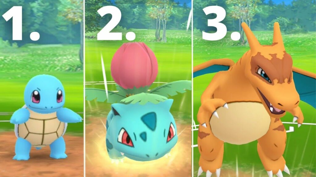 Pokemon Go but I must use Mixed Evolution Line! (Kanto Starter Only)