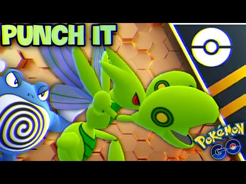 Shadow Scizor & Poliwrath Strike Ultra GO Battle League for Pokemon GO