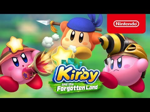 Kirby and the Forgotten Land launches March 25th! (Nintendo Switch)