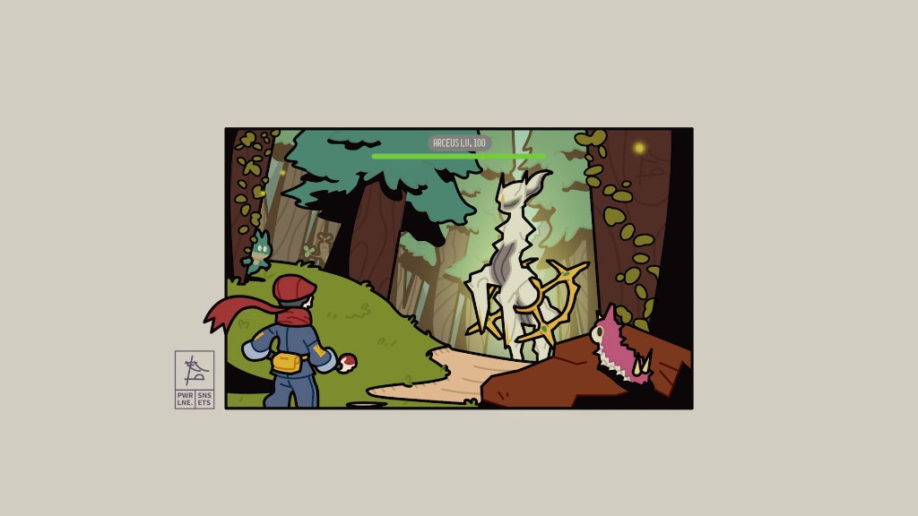 To celebrate Pokemon Legends Arceus releasing I made a thing