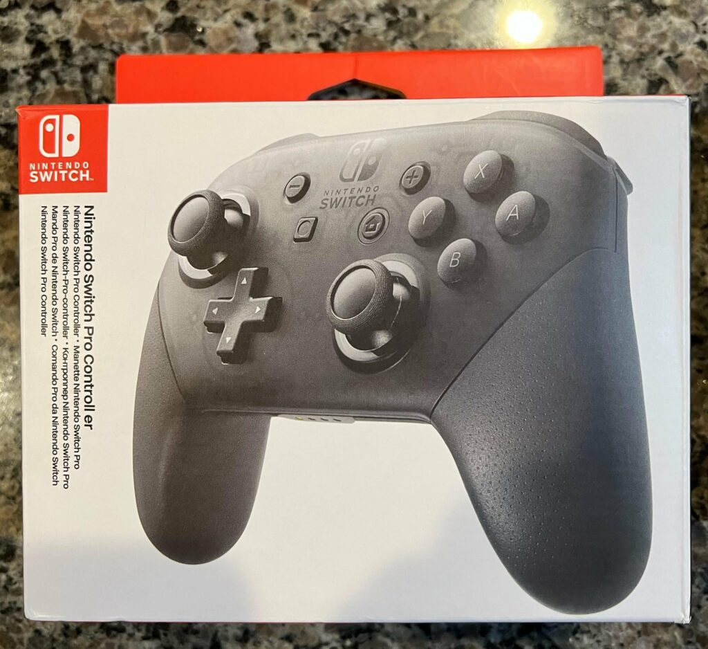 Identifying Counterfeit Nintendo Switch Pro Controllers from the packaging