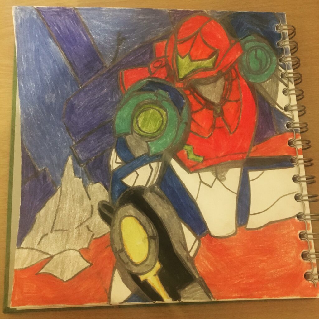 Samus fan art I drew in the week. Metroid Dread is my first game in the series and I’m loving it!