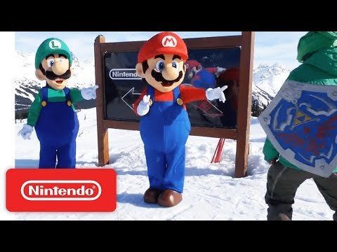 Nintendo has sponsored an Ski/Snowboard Terrain Park and Gaming Lounge at Whistler Blackcomb Ski Resort near Vancouver, Canada to promote the 1080° games from (by the oldest record I can find) 2001 to Present Day