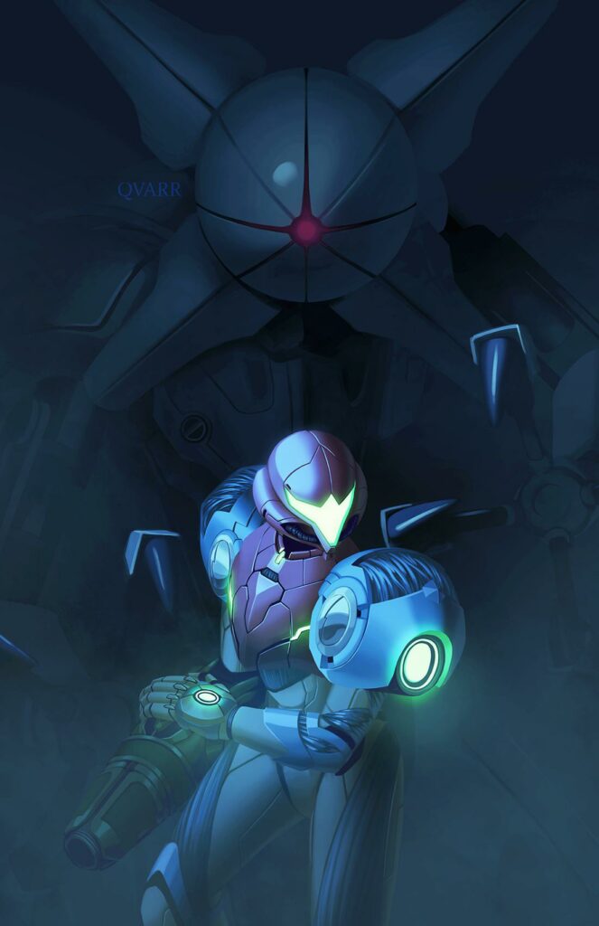 Finally finished this Metroid Dread fanart I have been working on for a while