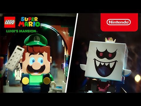 Turn family night into family fright night with LEGO® Super Mario™ Luigi’s Mansion™ Sets