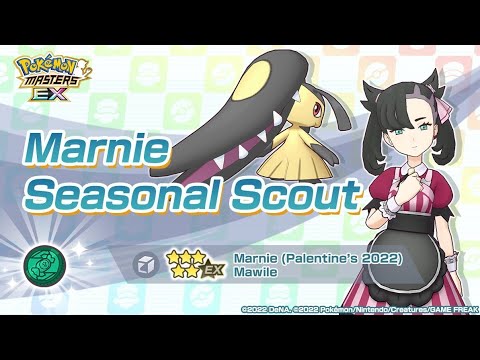 Pokemon Masters EX: Palentine’s Marnie & Mega Mawile Summoning