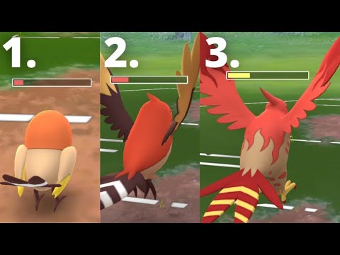 Pokemon Go but I can only use Shiny Fletchling Evolution Line!