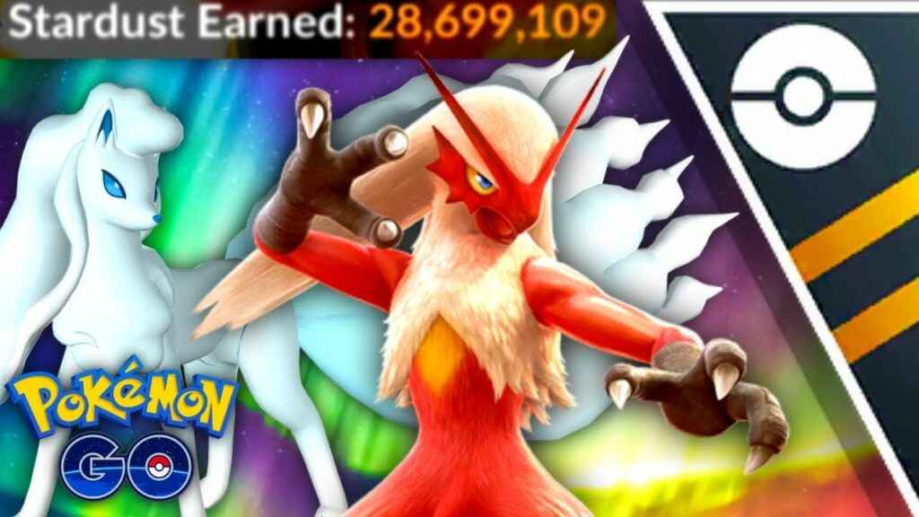 Blaziken's Brave Bird finisher in Open Ultra GO Battle League Pokemon GO // 28 Million stardust GBL