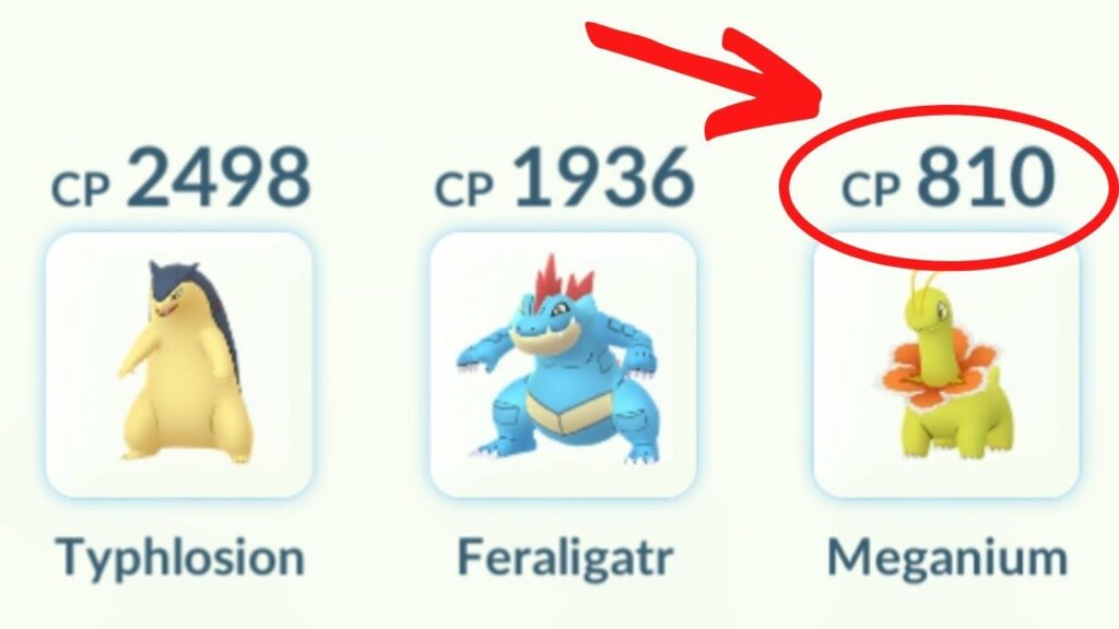 Johto Starter Team but from Strong to Weak! (Pokemon Go)